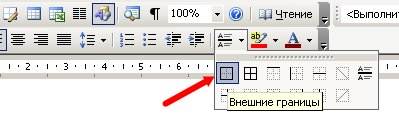 то выбирайте Функцию Внешние границы.