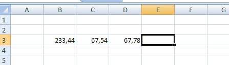 Десятичные знаки в Excel. Автоматический ввод