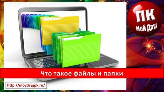 Урок 6. Что такое файлы и папки Компьютер для начинающих