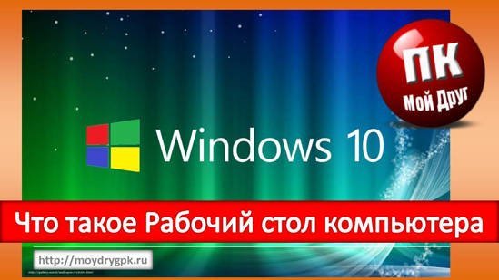 Урок 11. Что такое рабочий стол компьютера Компьютер для начинающих