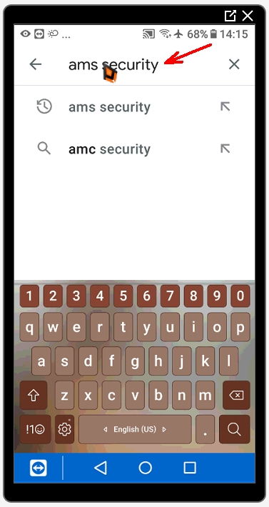 В строке поиска пишем запрос «amс security» (без кавычек).