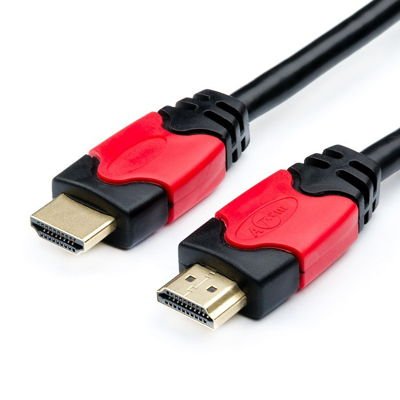 Для подключения первого монитора я использую кабель HDMI